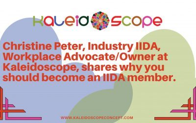 Why you should become an IIDA member – Christine Peter, Industry IIDA, Workplace Advocate/Founder at Kaleidoscope